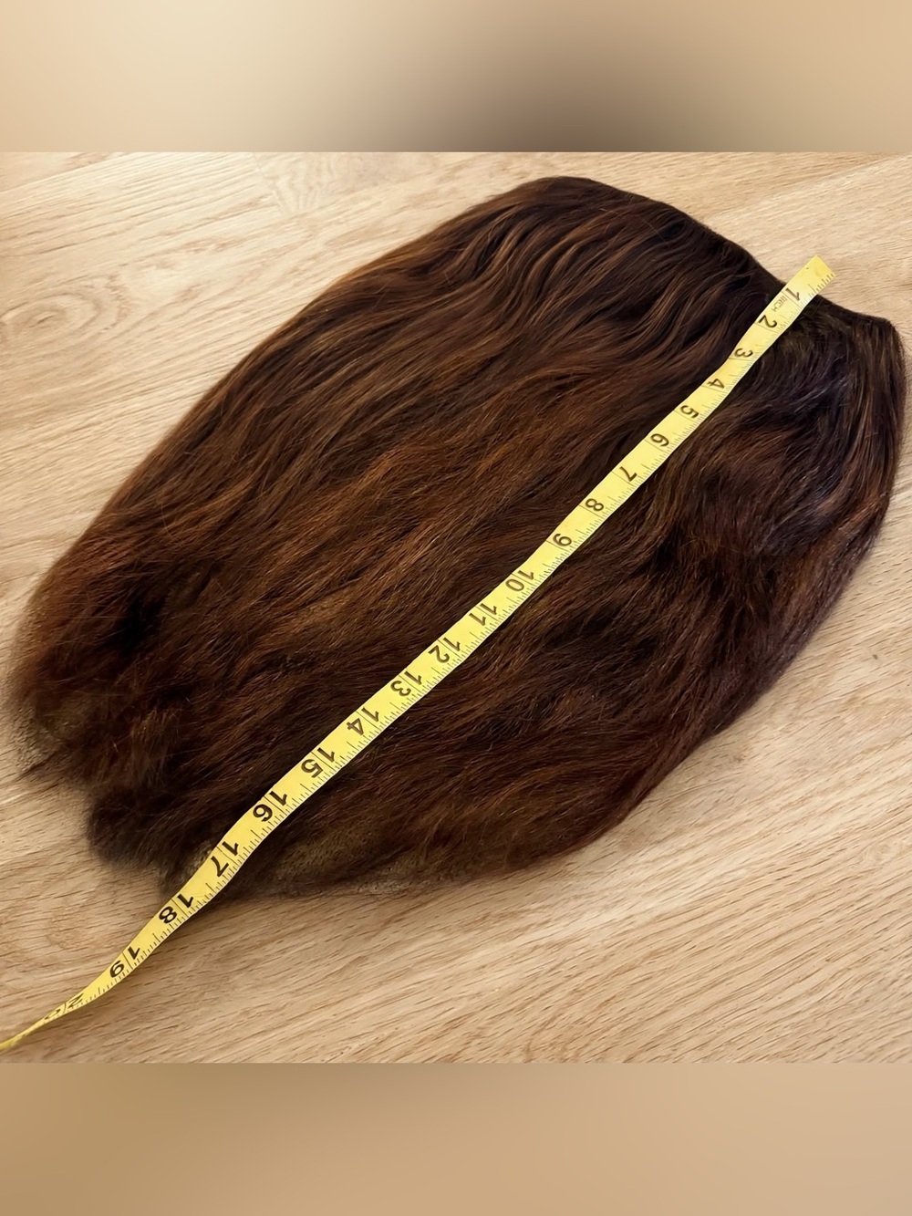 Bellami Halo Hair Extension 18” 152g #1B/4 Off Black Chestnut Brown Human Hair